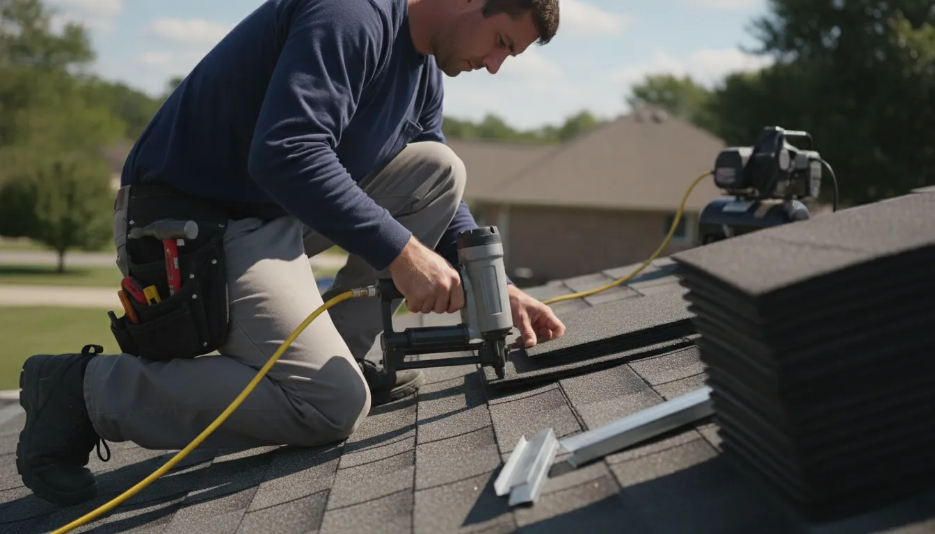 Roofing in Erhard